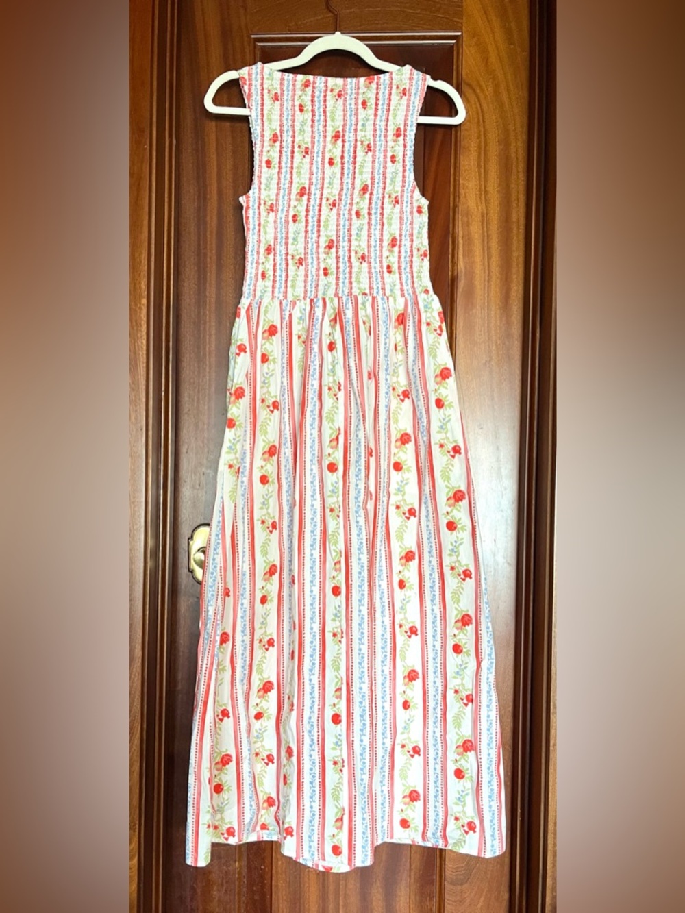 Caroline Constas Cosima Nap Maxi dress (HHH Hill House Home Pomegranate Stripe) - Picture 2 of 4